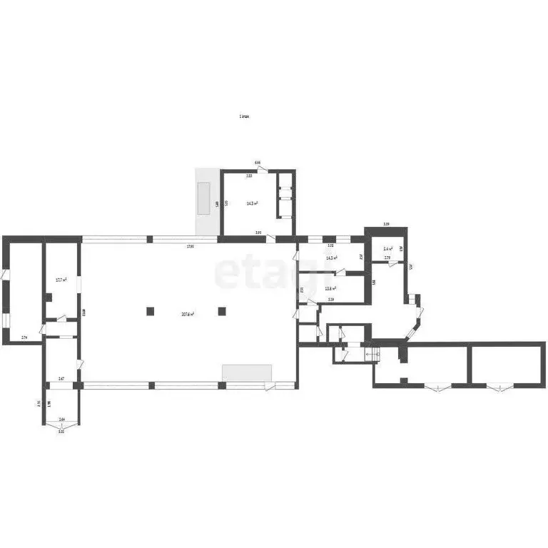 Торговая площадь (499.2 м) - Фото 1