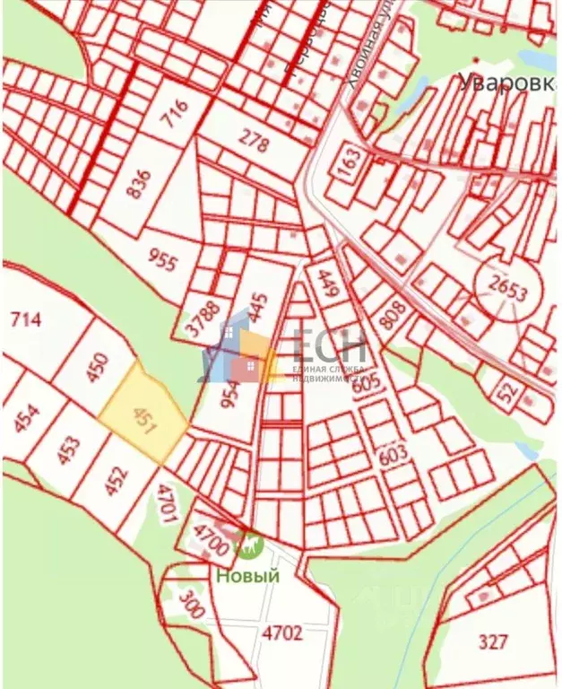 Участок в Тульская область, Тула городской округ, д. Уваровка  (113.0 ... - Фото 1