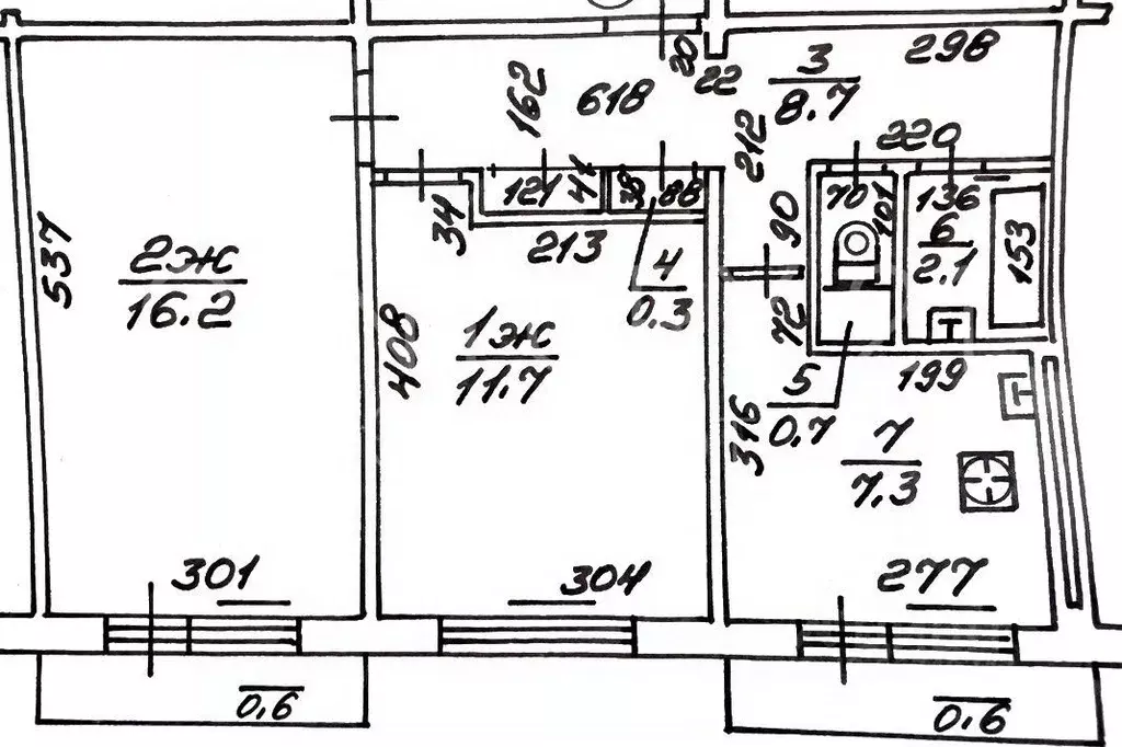 2-к кв. Калининградская область, Калининград Артиллерийская ул., 33 ... - Фото 2