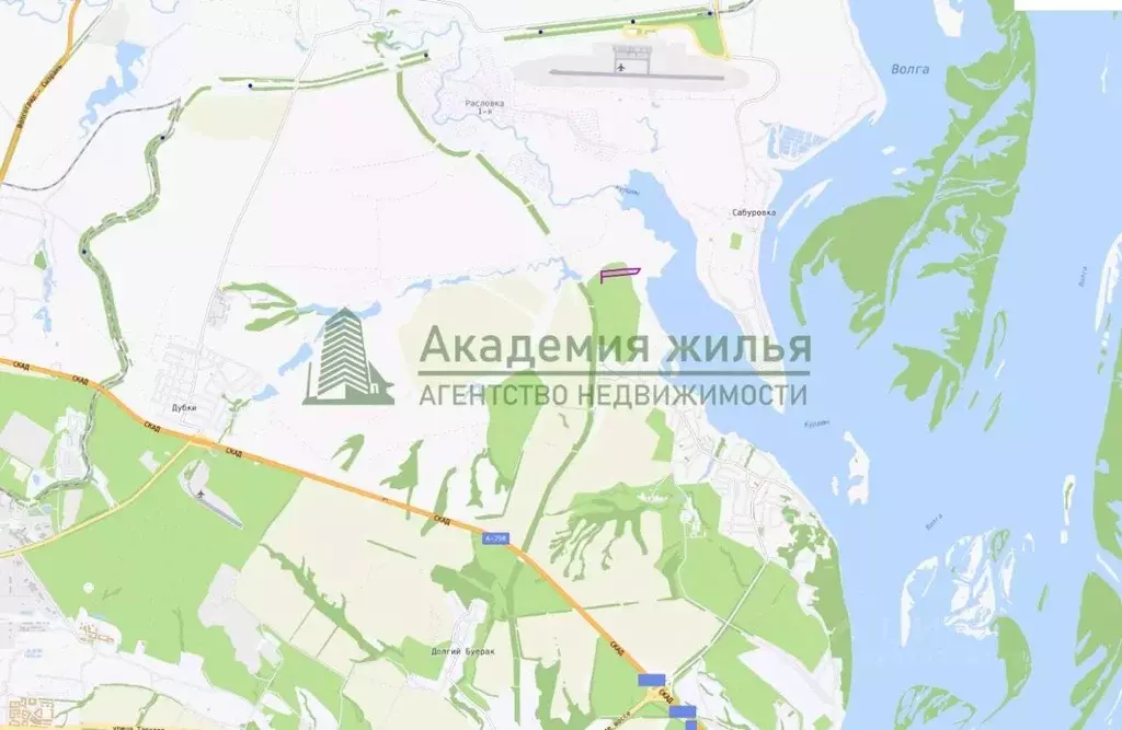Участок в Саратовская область, Саратов муниципальное образование, с. ... - Фото 1