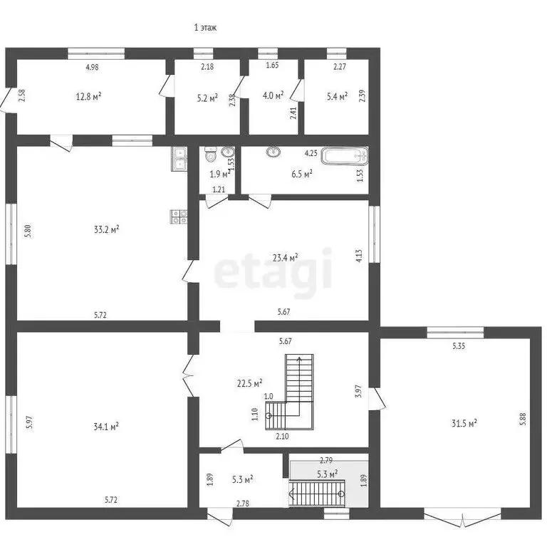 Дом в Самара, посёлок Озерки (506.5 м) - Фото 1