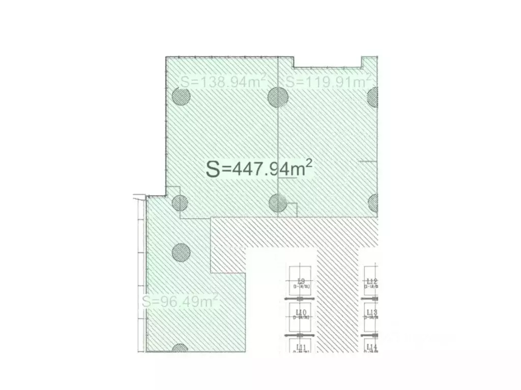 Офис в Москва наб. Пресненская, 6с2 (448 м) - Фото 2