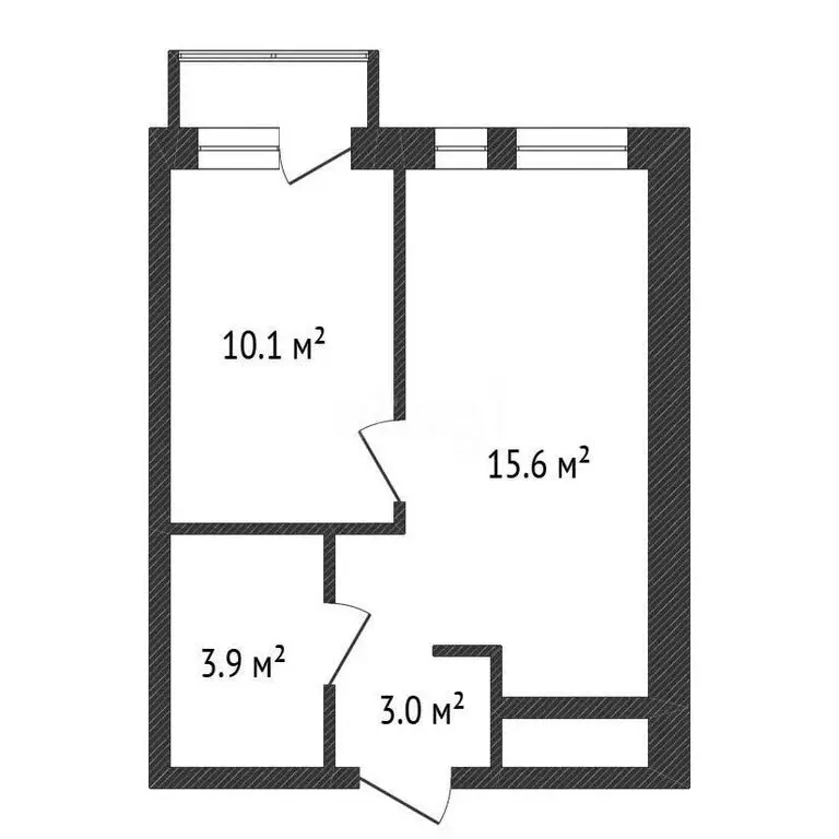 1-комнатная квартира: Обнинск, проспект Маркса, 99/4 (35.6 м) - Фото 1