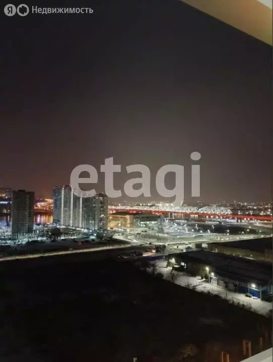 Квартира-студия: Красноярск, Судостроительная улица, 20 (35.5 м) - Фото 1