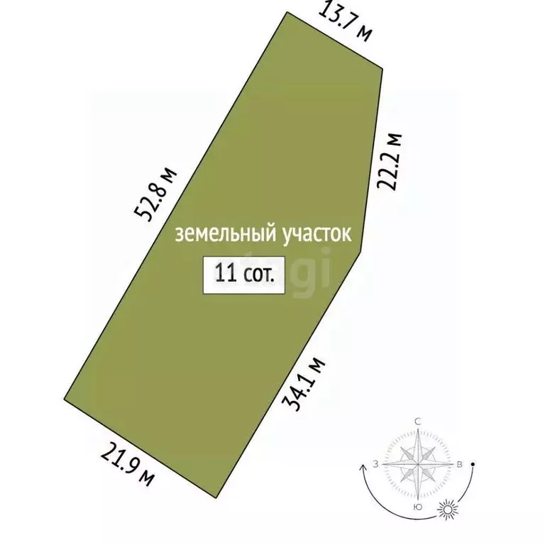 Участок в Крым, Симферопольский район, Добровское с/пос, с. Пионерское ... - Фото 2