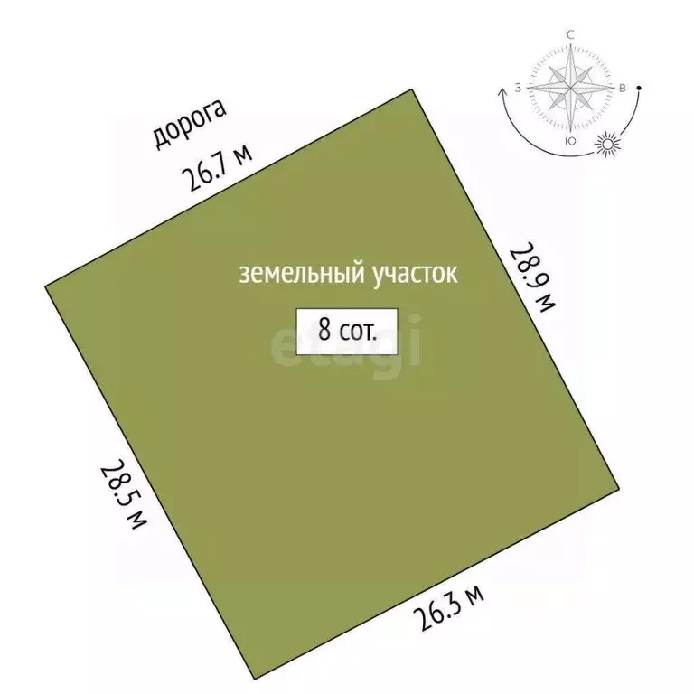 Участок в Тюменская область, Нижнетавдинский муниципальный округ, с. ... - Фото 1