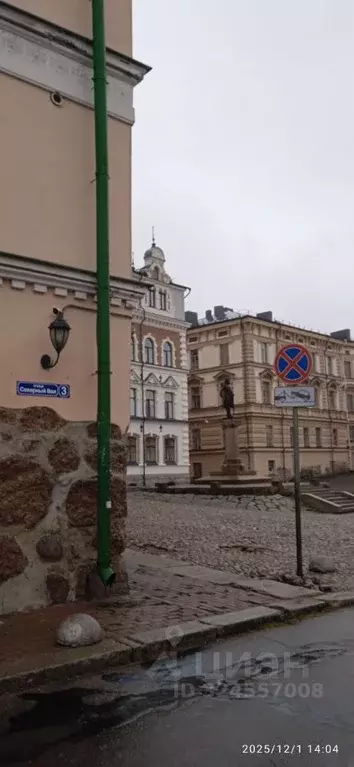 1-к кв. Ленинградская область, Выборг ул. Северный Вал, 3 (36.0 м) - Фото 2