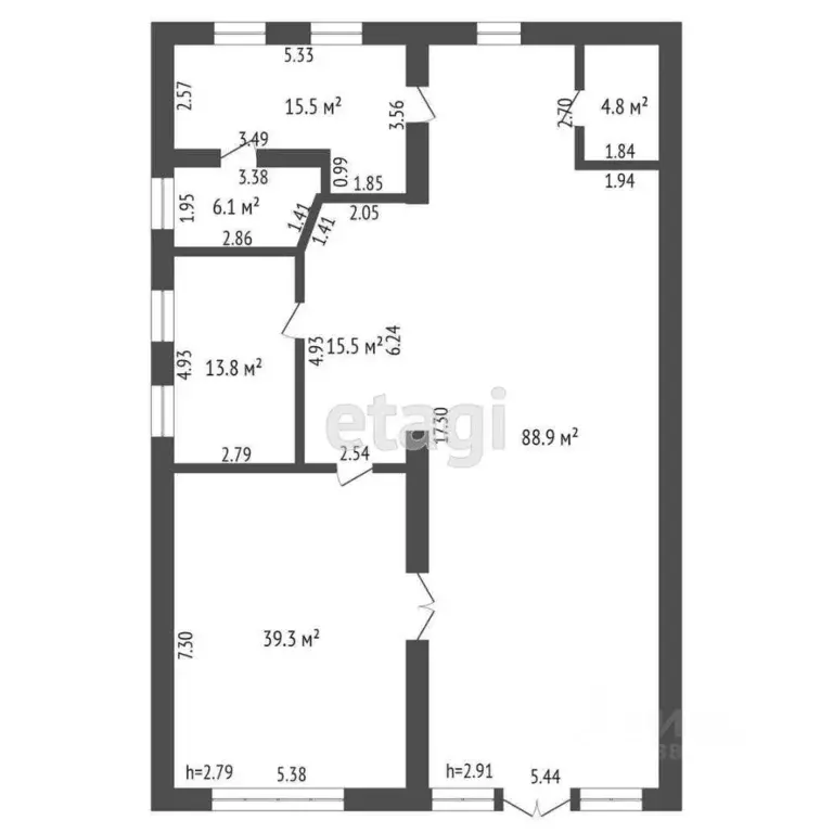 Офис в Ростовская область, Новочеркасск Мелиховская ул., 25А (219 м) - Фото 1