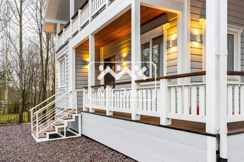 Дом в Ленинградская область, Выборгский район, Первомайское с/пос, ... - Фото 0