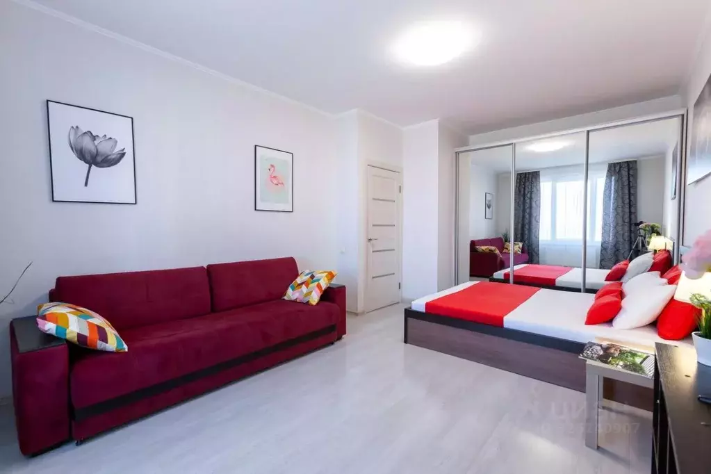 1-к кв. Башкортостан, Уфа ул. Энтузиастов, 16 (45.0 м) - Фото 2