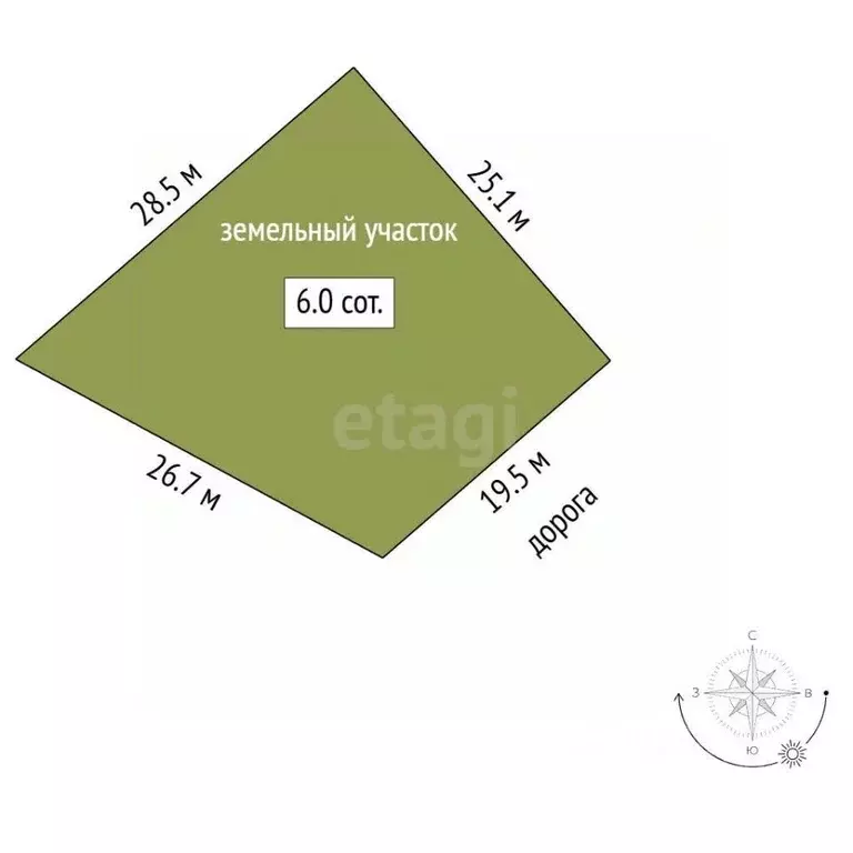 Участок в Крым, Симферопольский район, Перовское с/пос, с. Ключи ул. ... - Фото 2