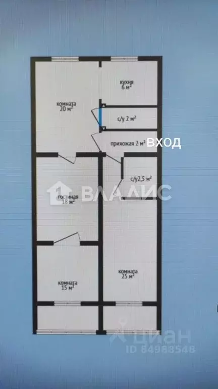 4-к кв. Краснодарский край, Новороссийск Московская ул., 10 (89.0 м) - Фото 1