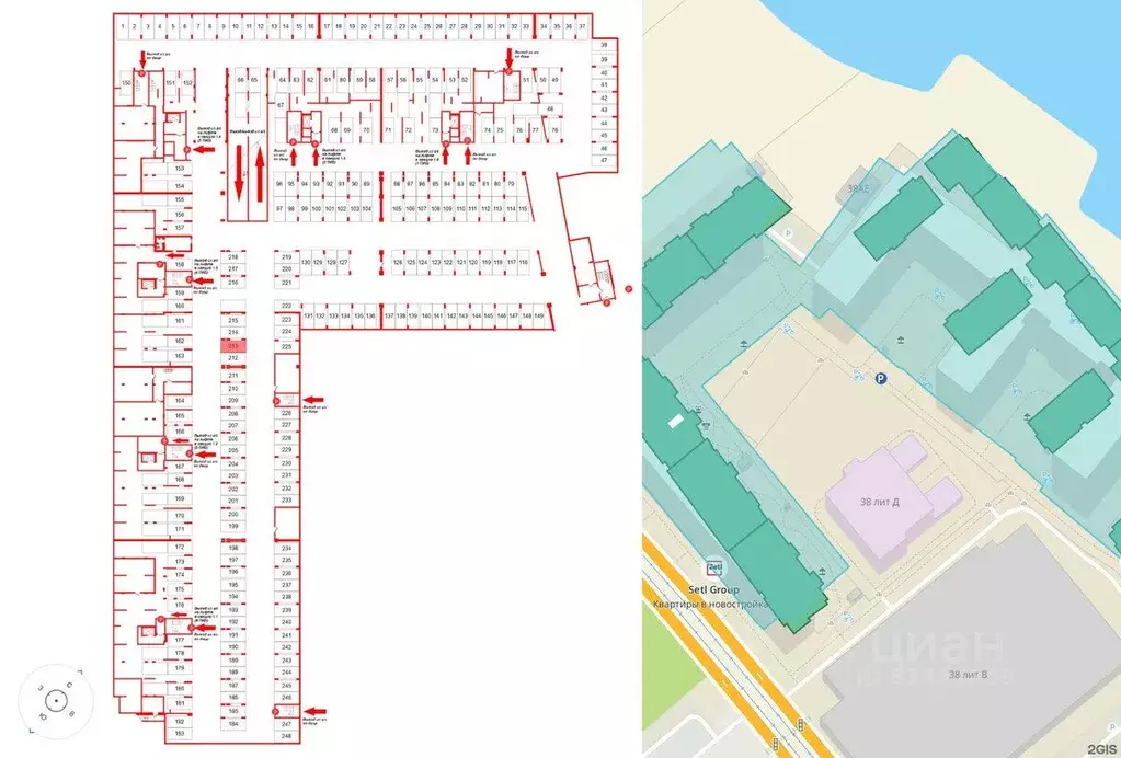 Гараж в Санкт-Петербург просп. Обуховской обороны, 36 (13 м) - Фото 1