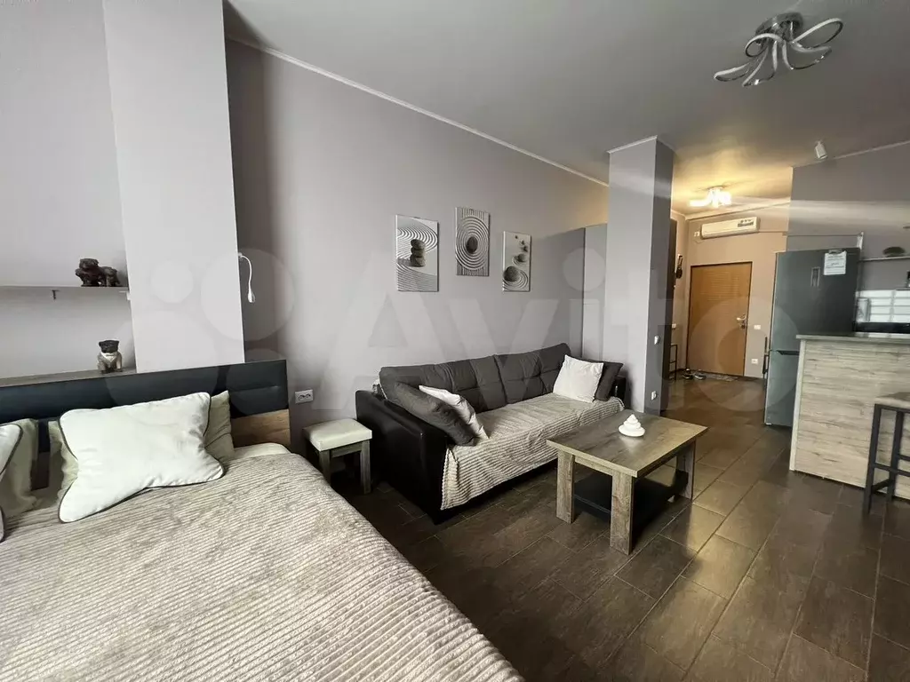 Апартаменты-студия, 36 м, 3/8 эт. - Фото 0