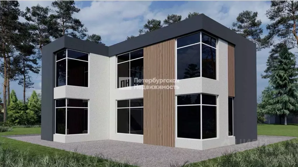 Дом в Ленинградская область, Ломоносовский район, Лебяженское ... - Фото 1