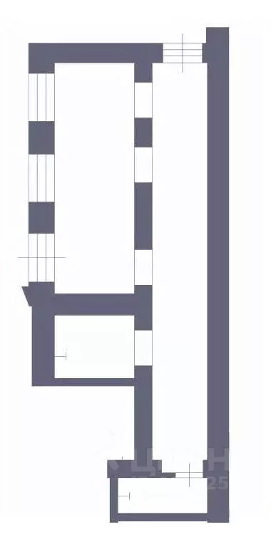 Помещение свободного назначения в Москва Волжский бул., 51С8 (29 м) - Фото 2