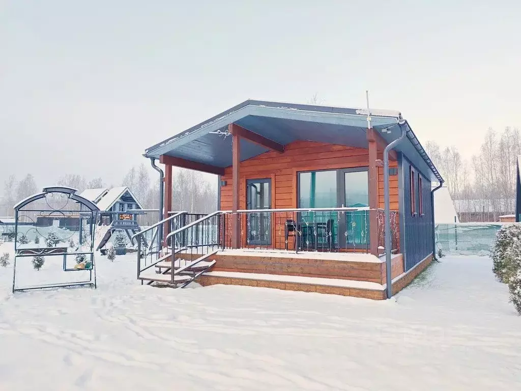 Дом в Ленинградская область, Приозерский район, Красноозерное с/пос, ... - Фото 1