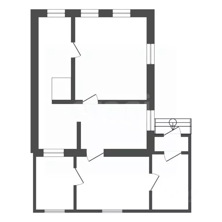 Дом в Амурская область, с. Ивановка ул. Рабочая, 22 (29 м) - Фото 2