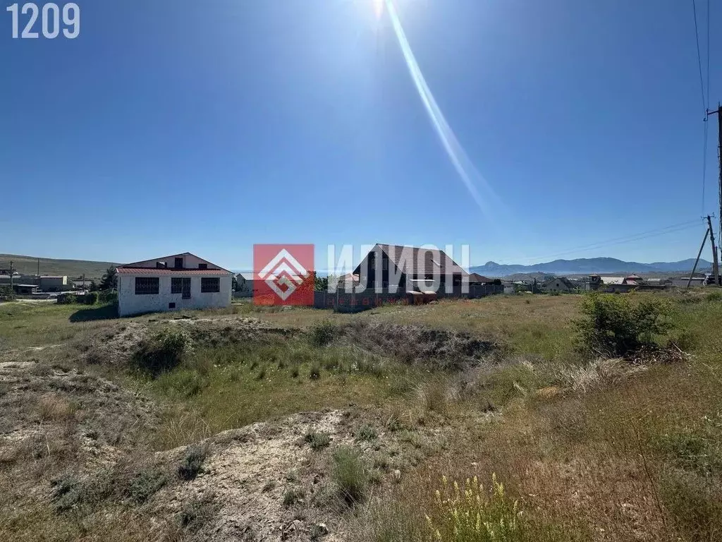 Участок в Крым, Судак муниципальный округ, с. Миндальное, Солнечная ... - Фото 2