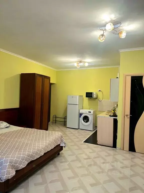 1-к кв. Краснодарский край, Сириус пгт ул. Апрельская, 23 (36.0 м) - Фото 1