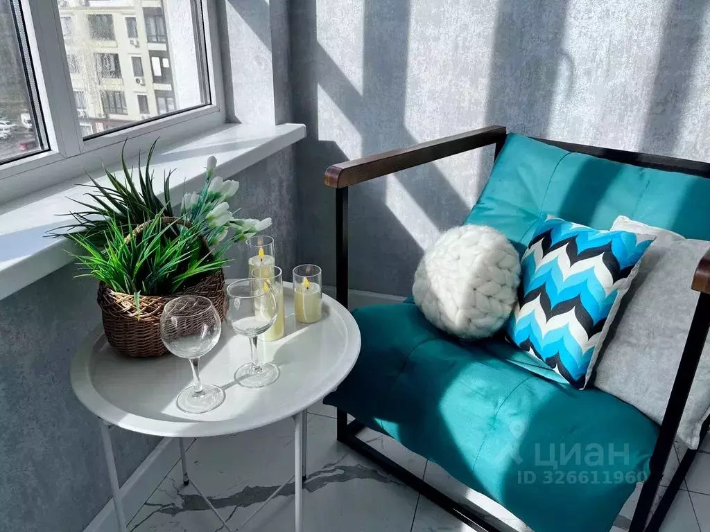 1-к кв. Крым, Симферопольский район, с. Мирное ул. Крымской Весны, 6к1 ... - Фото 1