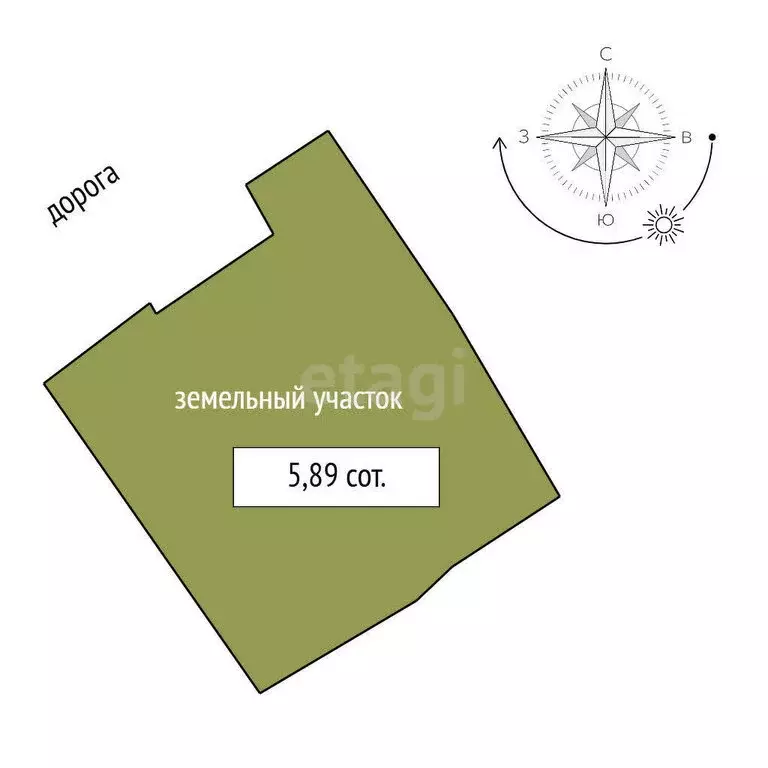 Дом в Увельский, Садовая улица (78.6 м) - Фото 1