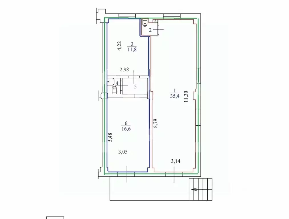 Помещение свободного назначения в Москва 1-й Хорошевский проезд, 12К1 ... - Фото 2