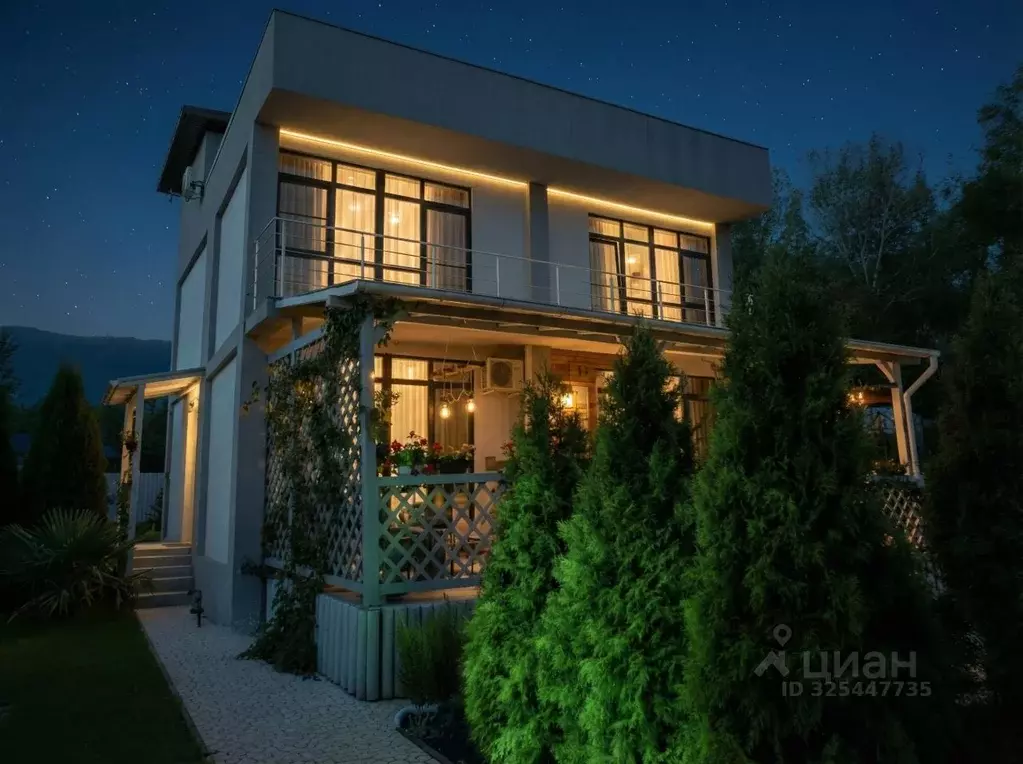 Коттедж в Краснодарский край, Сочи городской округ, с. Верхневеселое ... - Фото 1