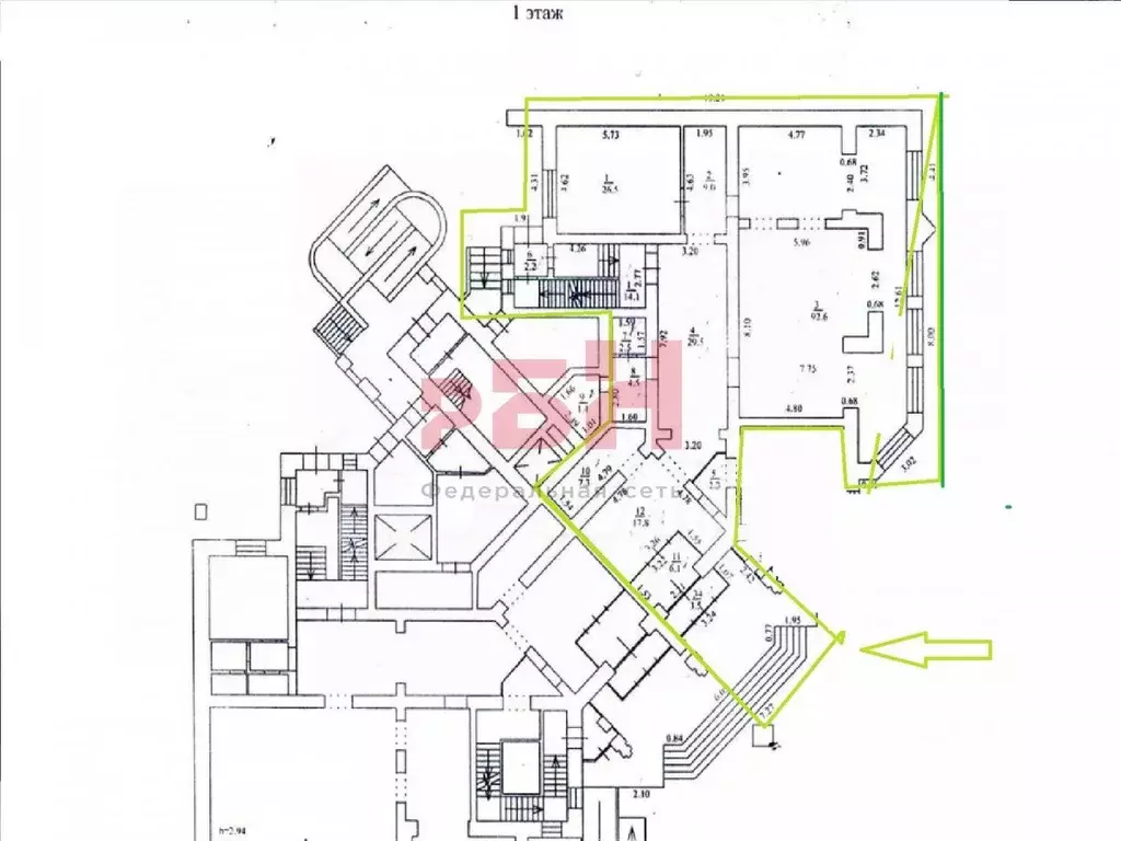 Офис в Тюменская область, Тюмень Мельничная ул., 83к2 (240 м) - Фото 1