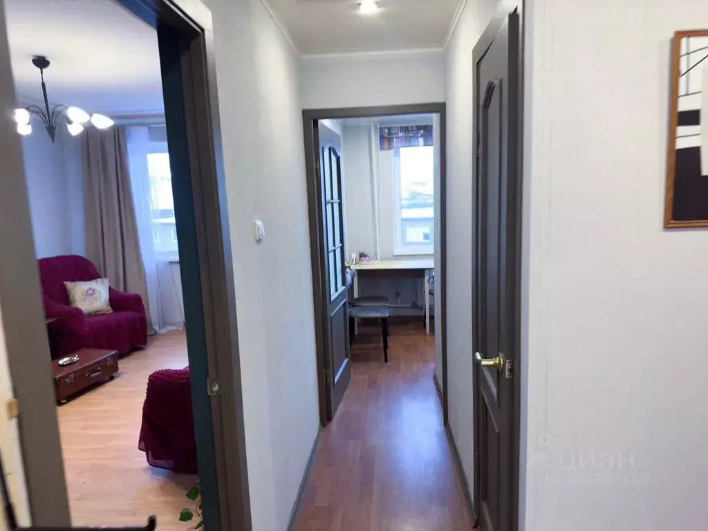 3-к кв. Мурманская область, Кировск ул. 50 лет Октября, 1 (60.0 м) - Фото 2