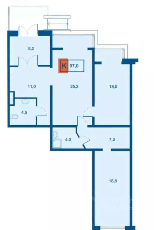 Торговая площадь в Краснодарский край, Краснодар ул. Селезнева, 104/1 ... - Фото 1