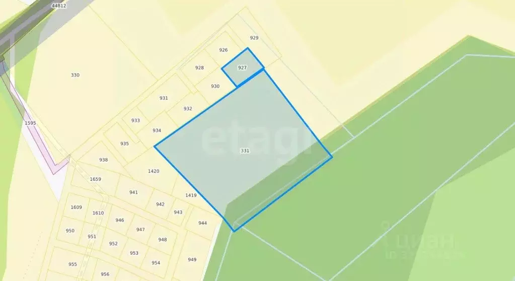 Участок в Ленинградская область, Кировский район, Путиловское с/пос, ... - Фото 1