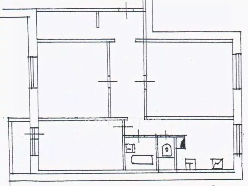3-к кв. Москва Новомарьинская ул., 14/15 (80.5 м) - Фото 2