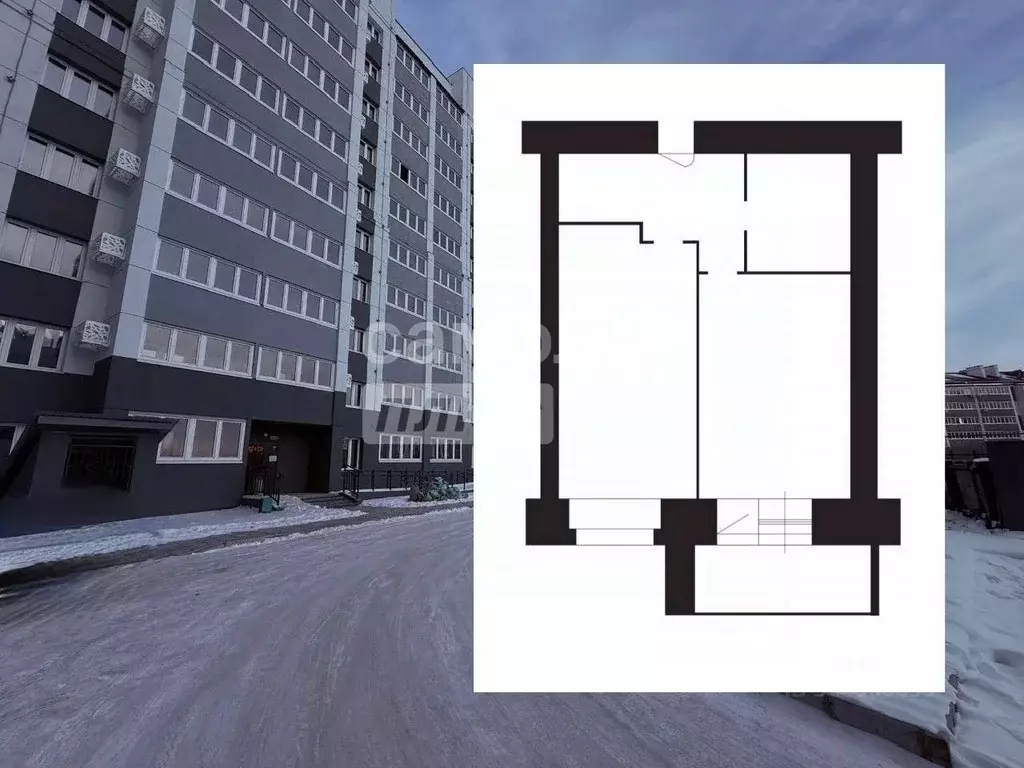 1-к кв. Амурская область, Благовещенский район, с. Чигири ул. ... - Фото 1