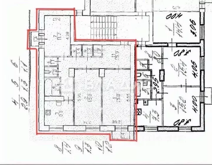 3-к кв. Санкт-Петербург пос. Металлострой, ул. Максима Горького, 3 ... - Фото 1