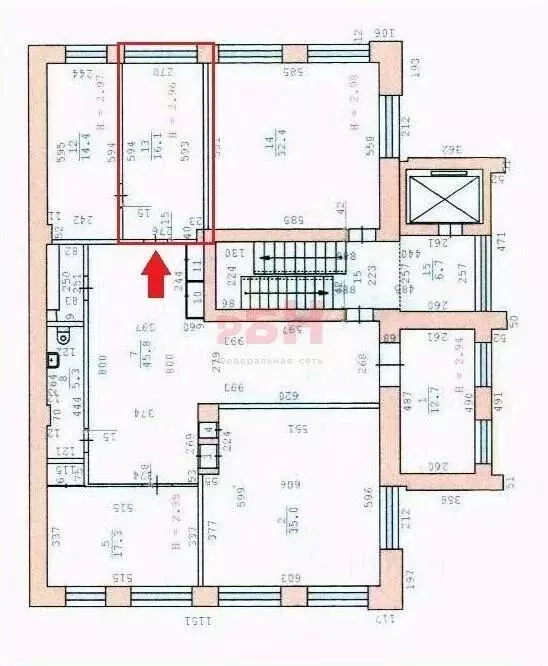 Офис в Свердловская область, Екатеринбург ул. Чкалова, 8 (16 м) - Фото 2