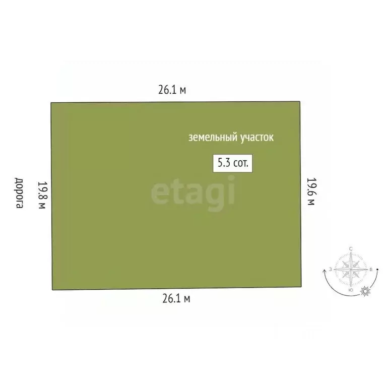 Участок в Ростовская область, Аксайский район, Большелогское с/пос, ... - Фото 1