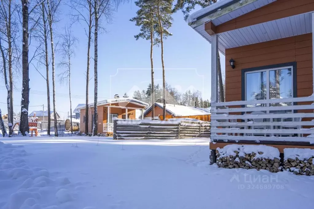 Дом в Ленинградская область, Приозерский район, Сосновское с/пос, ... - Фото 0