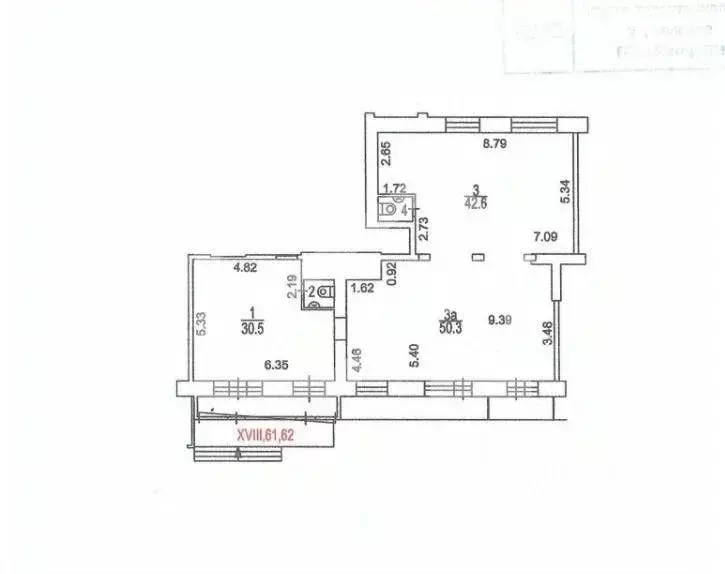 Помещение свободного назначения в Москва Нахимовский просп., 22 (32 м) - Фото 2