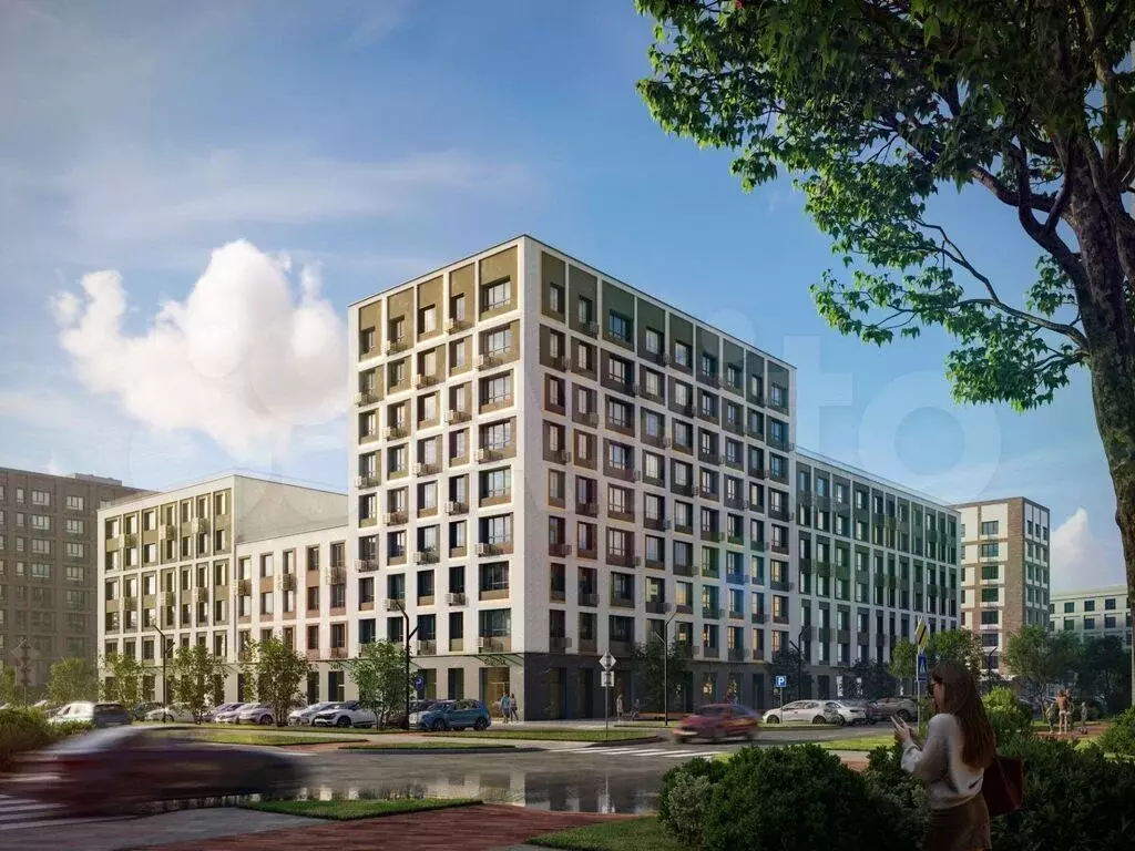 Квартира-студия, 28 м, 1/7 эт. - Фото 1
