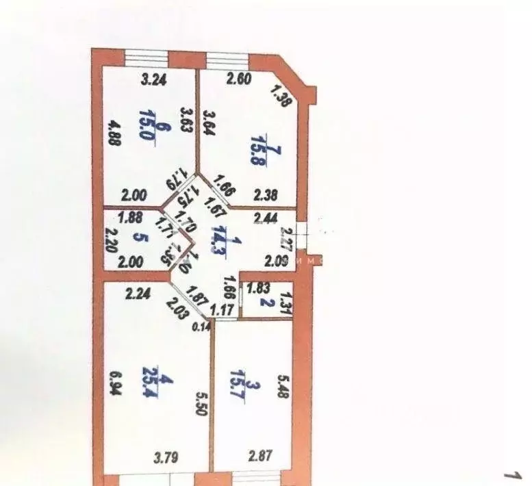 3-к кв. Ивановская область, Иваново ул. Стефенсона, 59 (94.0 м) - Фото 1