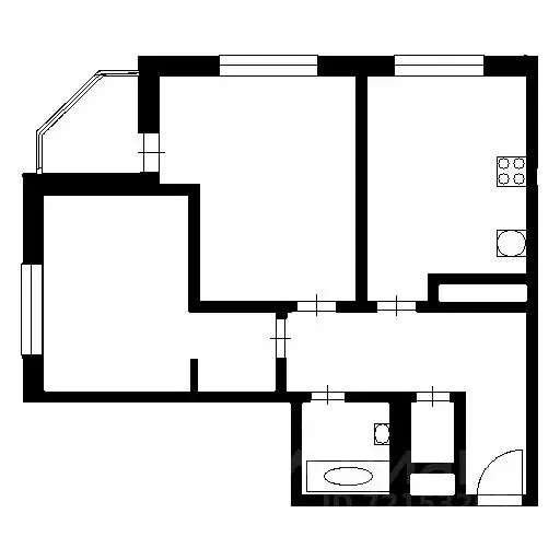 2-к кв. Санкт-Петербург ул. Среднерогатская, 9 (60.0 м) - Фото 1