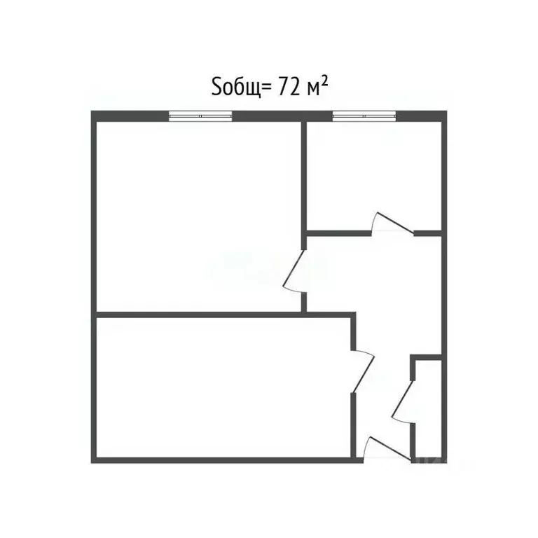 3-к кв. Брянская область, Клинцы ул. Мира, 55 (72.0 м) - Фото 2