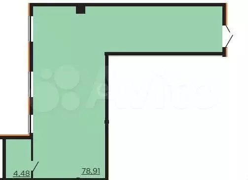 Продам помещение свободного назначения, 83.39 м - Фото 0