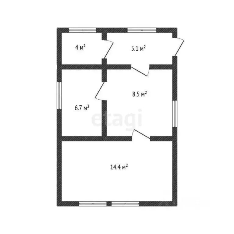 Дом в Краснодарский край, Горячий Ключ Красноармейская ул., 10А (38 м) - Фото 2