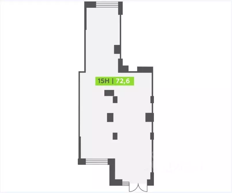 Торговая площадь в Ленинградская область, Кудрово г. Всеволожский ... - Фото 1