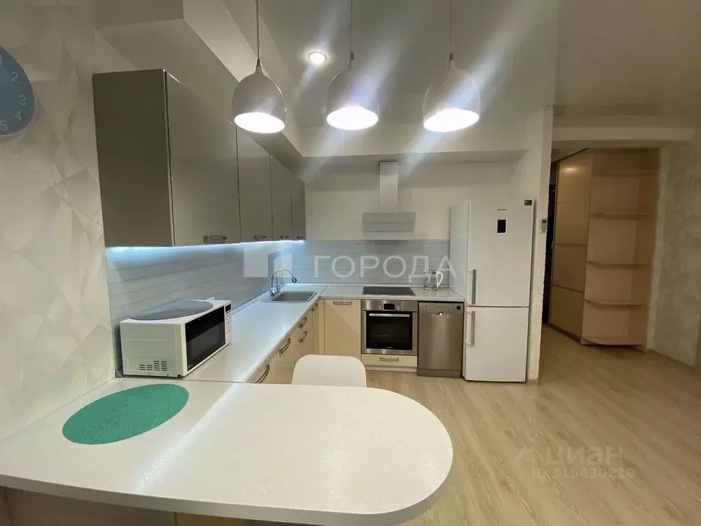 2-к кв. Новосибирская область, Новосибирск Зыряновская ул., 55 (60.0 ... - Фото 1