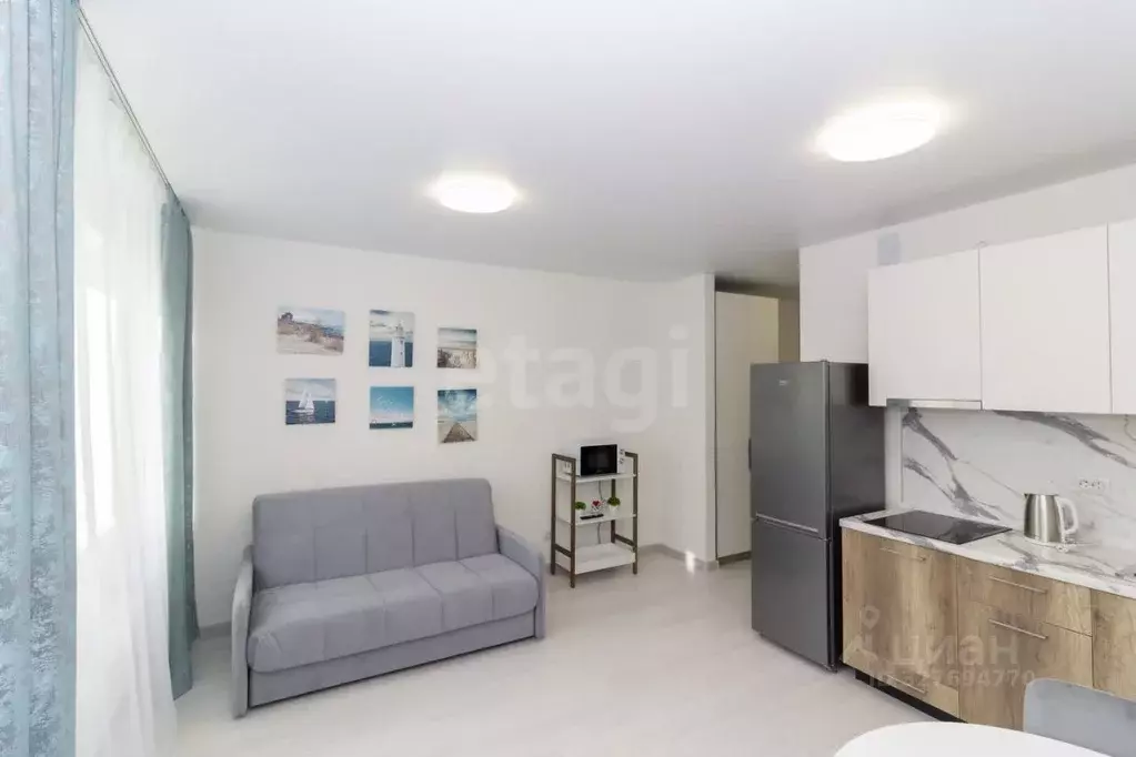 1-к кв. Тюменская область, Тюмень ул. Новоселов, 103к1 (37.1 м) - Фото 1