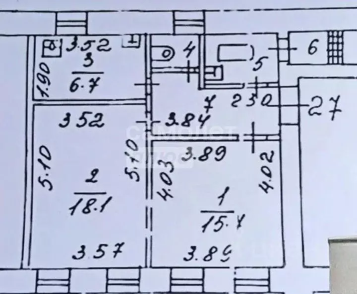 2-к кв. Москва Садовая-Каретная ул., 8С2 (52.3 м) - Фото 1
