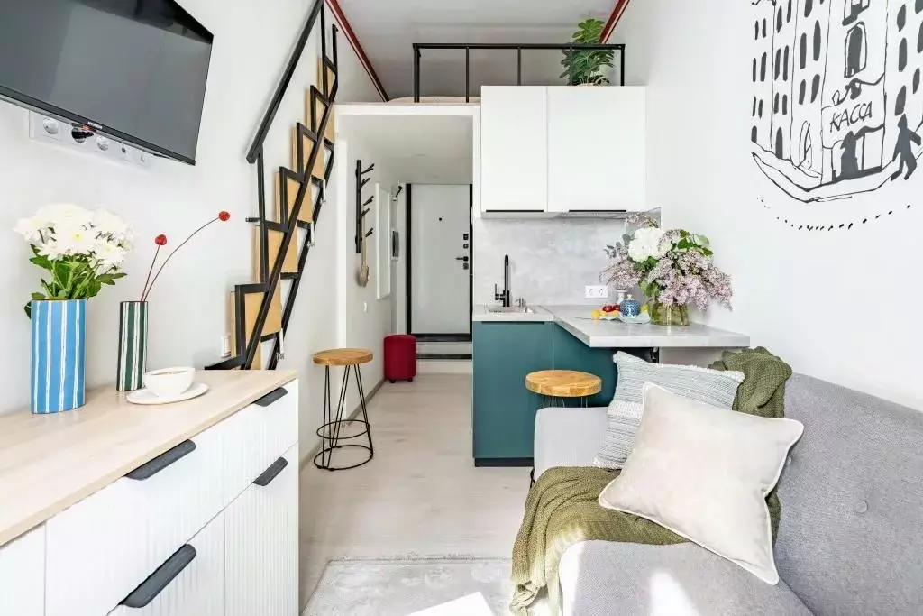 1-к кв. Санкт-Петербург ул. Рубинштейна, 23 (15.0 м) - Фото 1